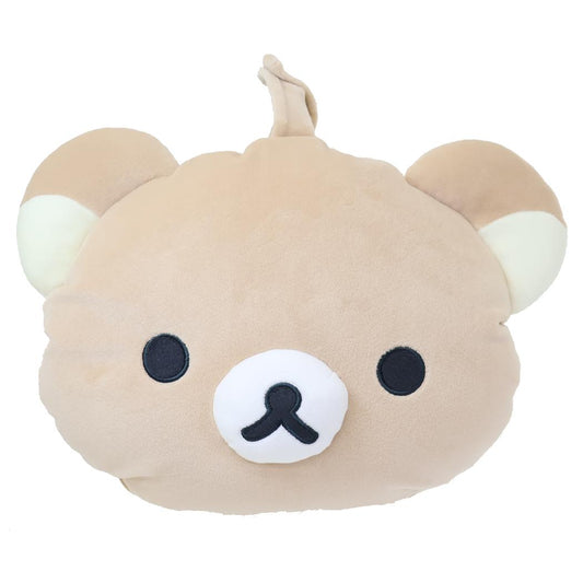 リラックマ クッション マスコット付きネックピロー リラックマとのんびり サンエックス 丸眞 プレゼント キャラクター グッズ シネマコレクション