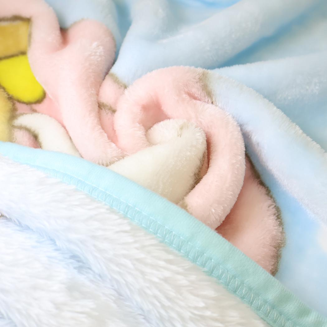 リラックマ ひざ掛け毛布 ブランケット おふとん温めておきました サンエックス