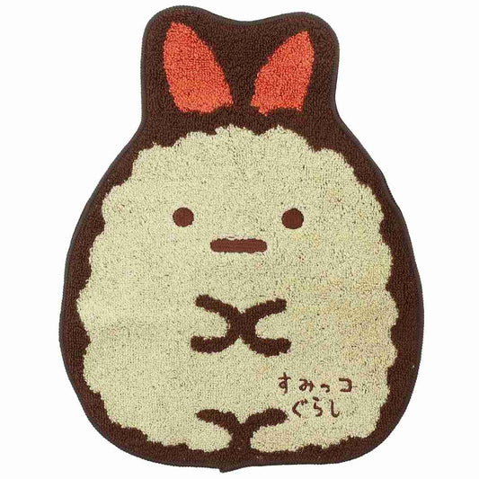 すみっコぐらしミニタオルジャガードハンカチタオルダイカットえびふらいのしっぽサンエックス丸眞汗拭きタオルキャラクターグッズメール便可シネマコレクション
