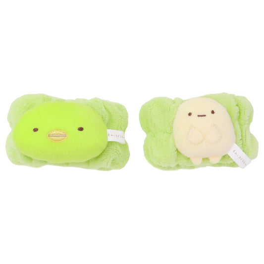 すみっコぐらし 生活雑貨 ウォッシュバンド ぺんぎん？ サンエックス 丸眞 吸水リストバンド 洗顔 袖濡れ防止 マイクロファイバー キャラクター グッズ シネマコレクション