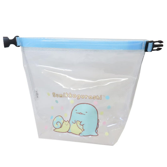 すみっコぐらし ミニバッグ くるくるバッグ うとうととかげ サンエックス 丸眞 海プール キャラクター グッズ メール便可 シネマコレクション