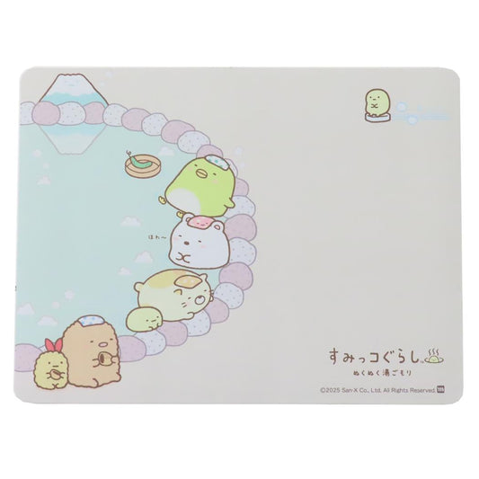 すみっコぐらし バス用品 珪藻土マット ぬくぬく湯ごもり サンエックス 丸眞 吸水 速乾 キャラクター グッズ シネマコレクション