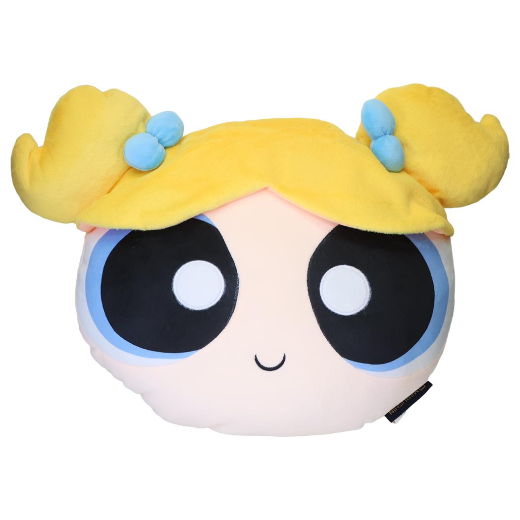 パワーパフガールズ クッション ダイカットクッション まんまるバブルス