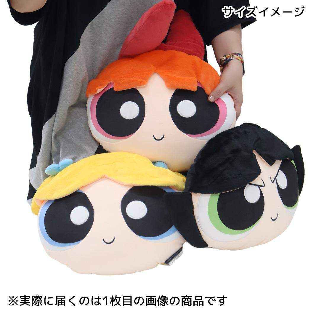 パワーパフガールズ クッション ダイカットクッション まんまるバブルス