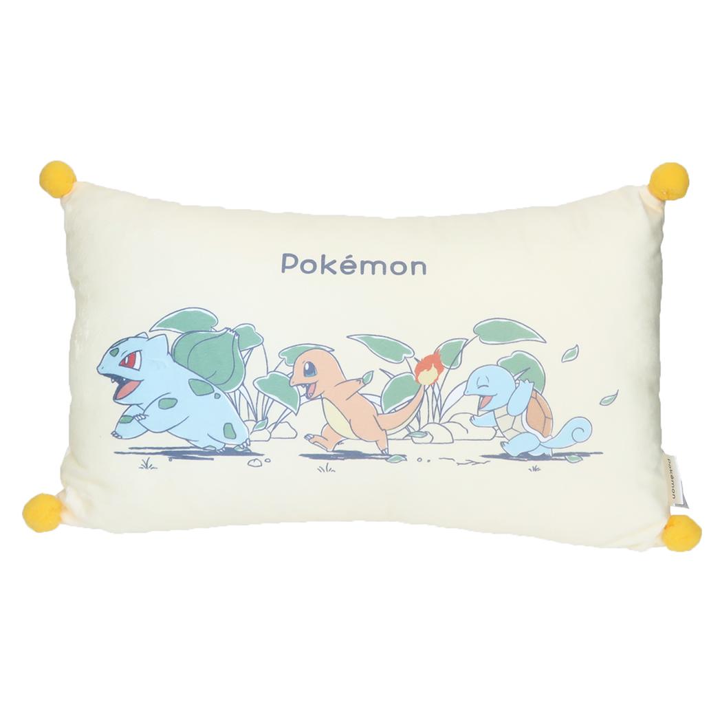 ポケットモンスター 枕 トスピロー フシギダネ＆ヒトカゲ＆ゼニガメ Daily sketch ポケモン MORIPiLO