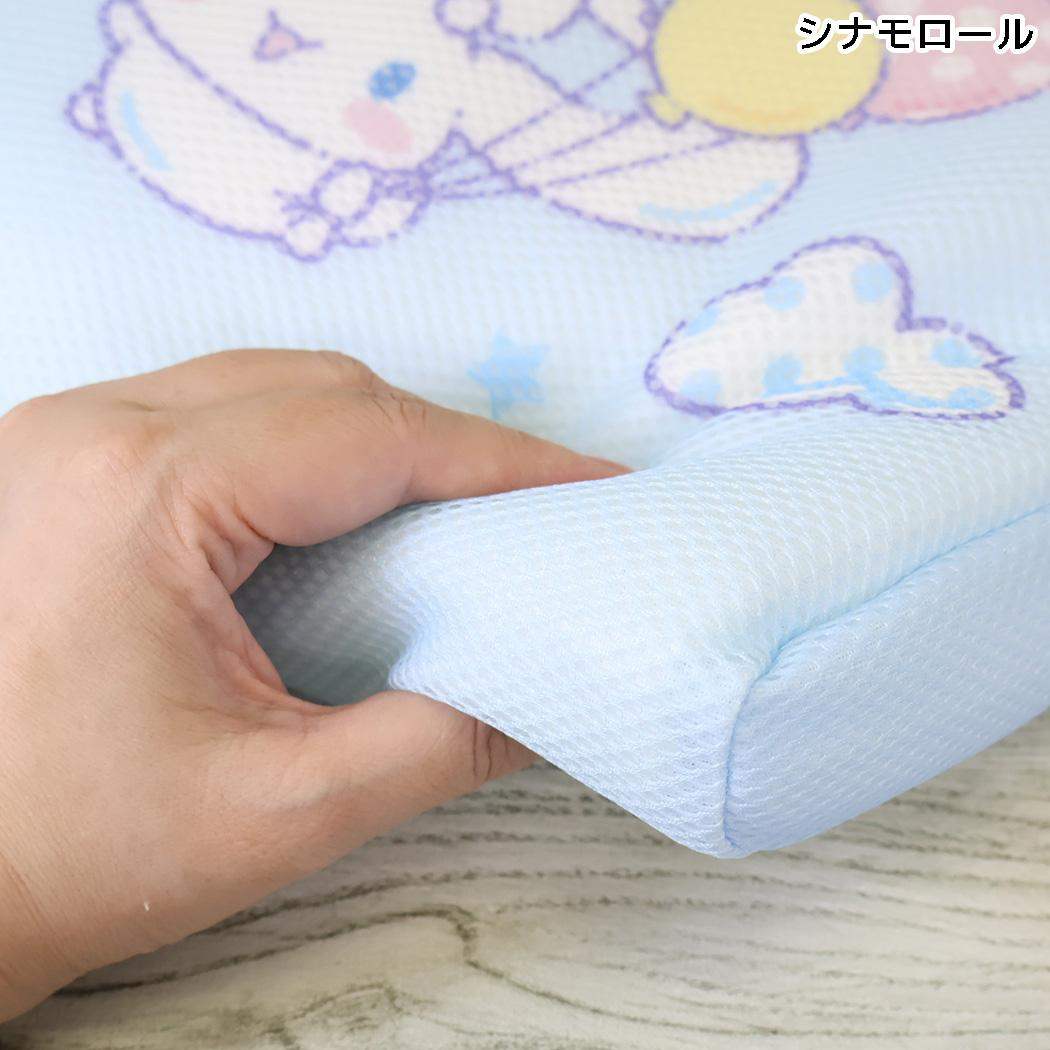 サンリオキャラクターズ 子ども用枕 Air Sleep ジュニアまくら シナモロール Sanrio MORIPiLO