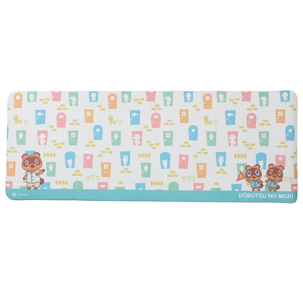 どうぶつの森 キッチンマット どうぶつの森「ウェルカムドア」