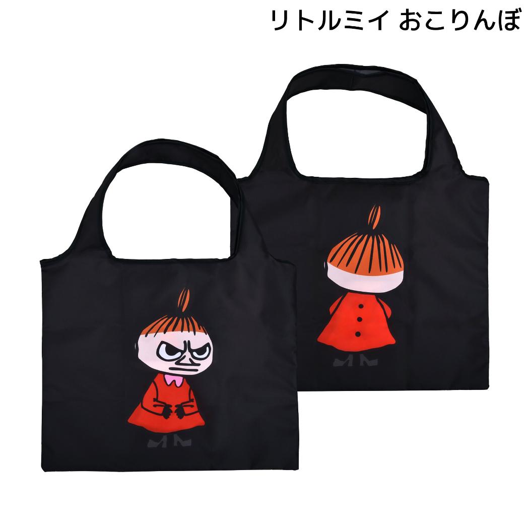 ムーミン エコバッグ ショッピングバッグ リトルミイ おこりんぼ 北欧 ノルディックバディズジャパン