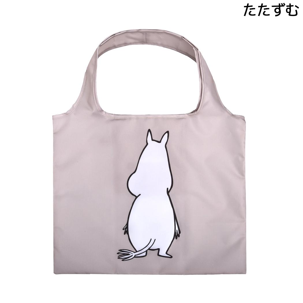 ムーミン エコバッグ ショッピングバッグ たたずむ 北欧 ノルディックバディズジャパン
