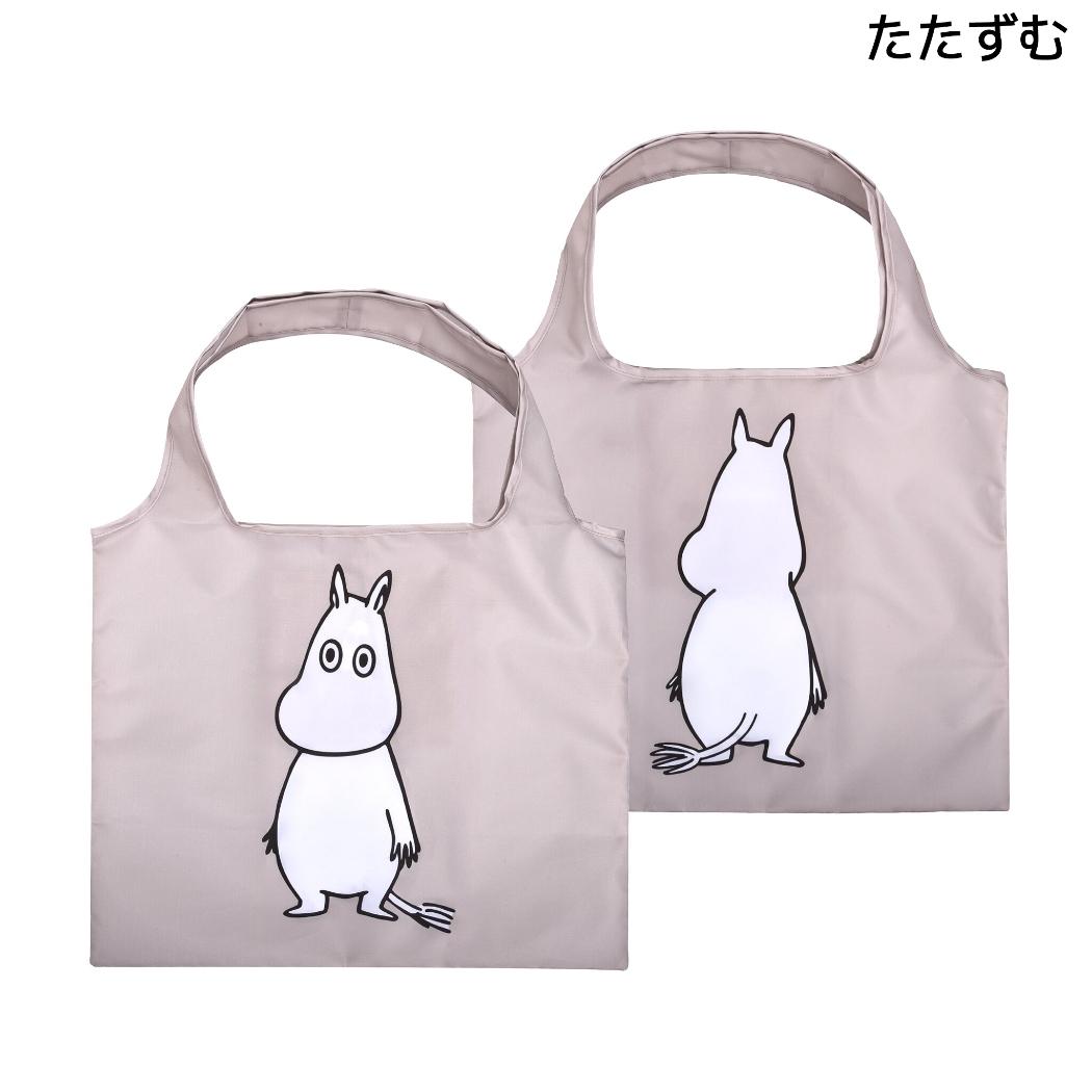 ムーミン エコバッグ ショッピングバッグ たたずむ 北欧 ノルディックバディズジャパン
