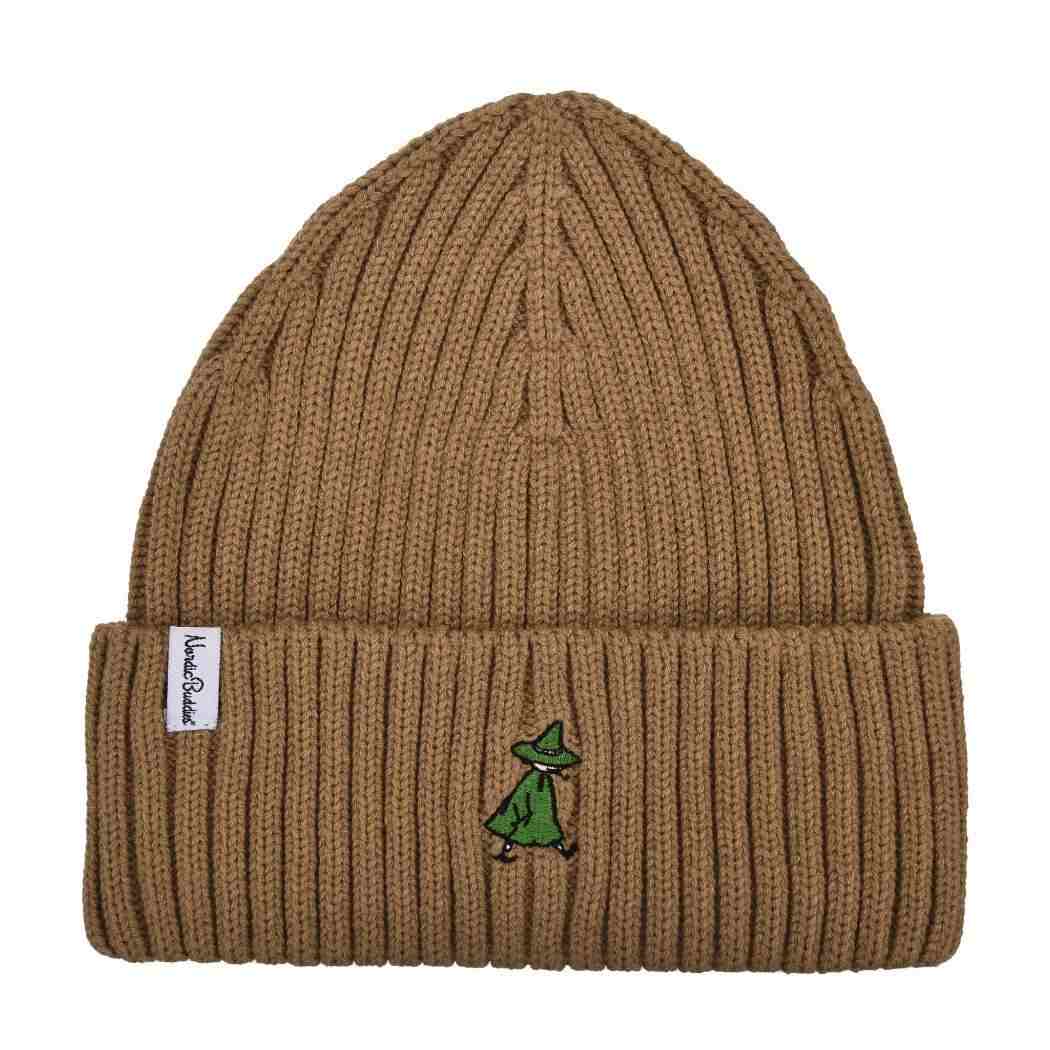 ムーミン ニット帽子 刺繍ビーニー スナフキン 北欧 ノルディックバディズジャパン