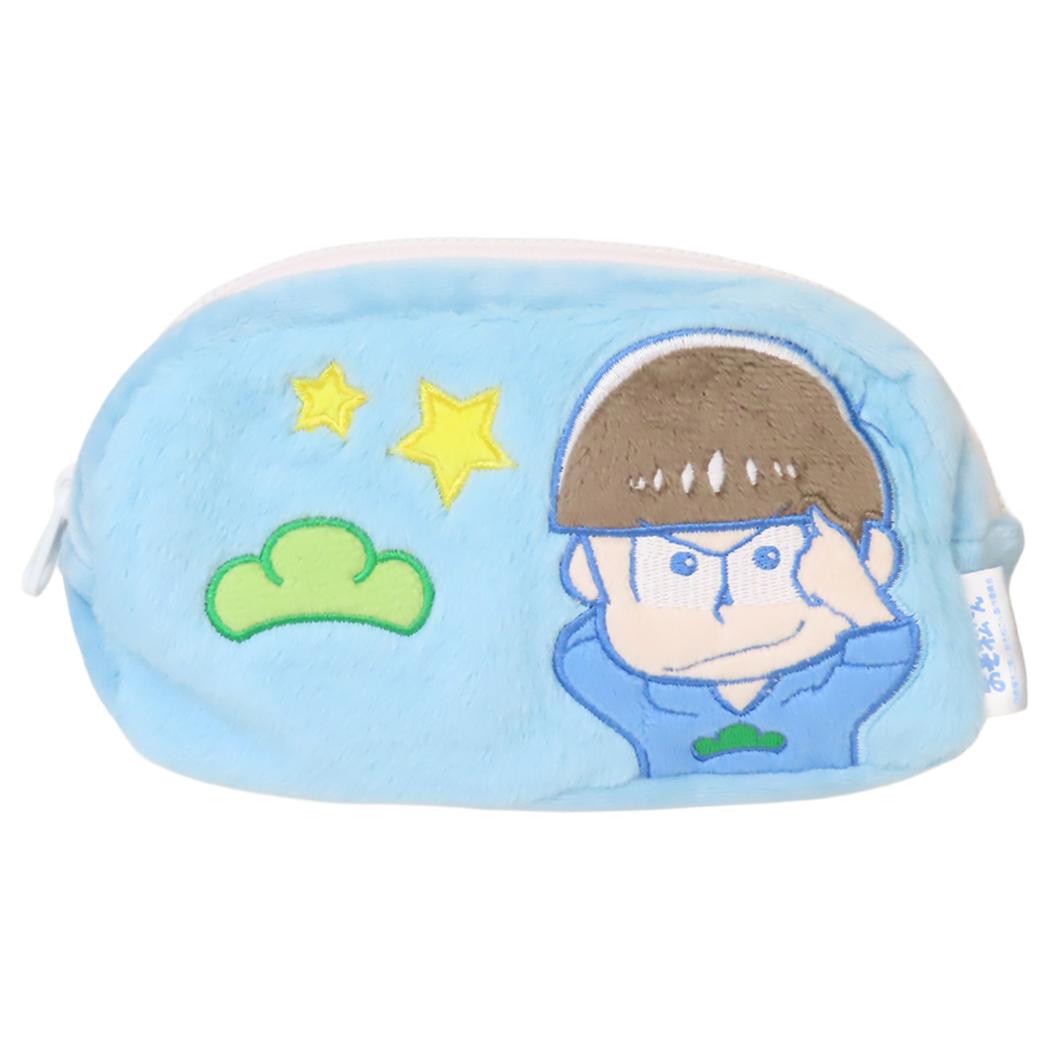 おそ松さん コスメポーチ ひっくり返り松 3面リバーシブルポーチ カラ松 おそ松 トド松 内藤デザイン 小物入れ アニメキャラクター グッズ シネマコレクション