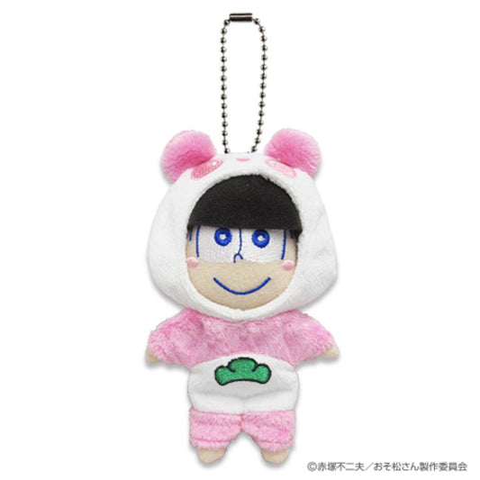 おそ松さん キーホルダー アニマルコス松 お着替えマスコット トド松 パンダ 内藤デザイン マスコットキーホルダー アニメキャラクター グッズ シネマコレクション