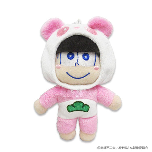 おそ松さん 磁石入り マスコット アニマルコス松 マグネットマスコット トド松 パンダ 内藤デザイン ミニぬいぐるみマグネット アニメキャラクター グッズ シネマコレクション
