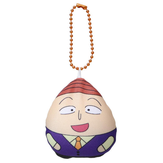 ちびまる子ちゃん キーホルダー ムニュ 花輪クン 内藤デザイン マスコットキーホルダー アニメキャラクター グッズ メール便可 シネマコレクション