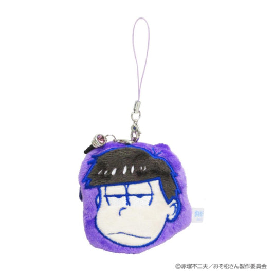 おそ松さん ミニポーチ イヤホン巻き松 ミニポーチ 一松 内藤デザイン 有線イヤホン収納 アニメキャラクター グッズ メール便可 シネマコレクション