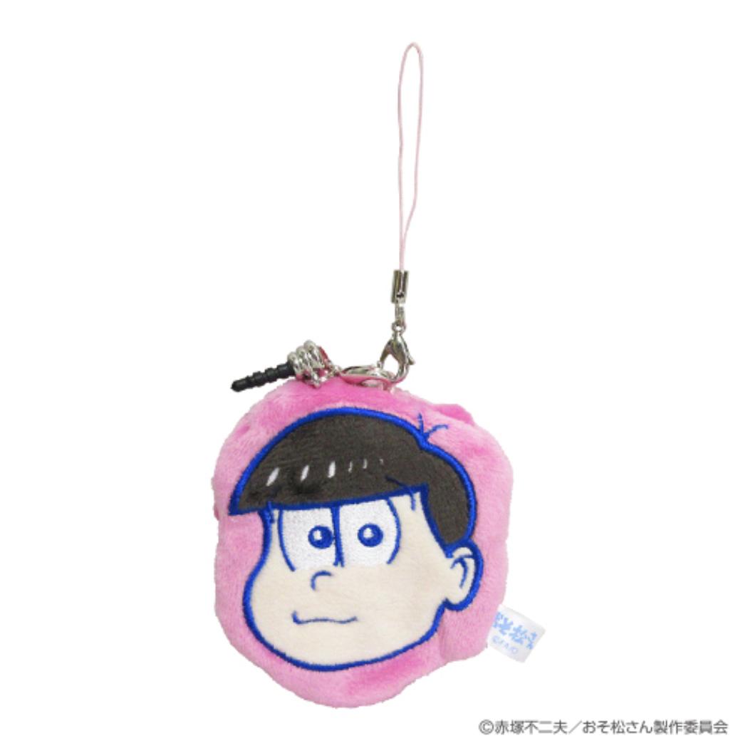 おそ松さん ミニポーチ イヤホン巻き松 ミニポーチ トド松 内藤デザイン 有線イヤホン収納 アニメキャラクター グッズ メール便可 シネマコレクション