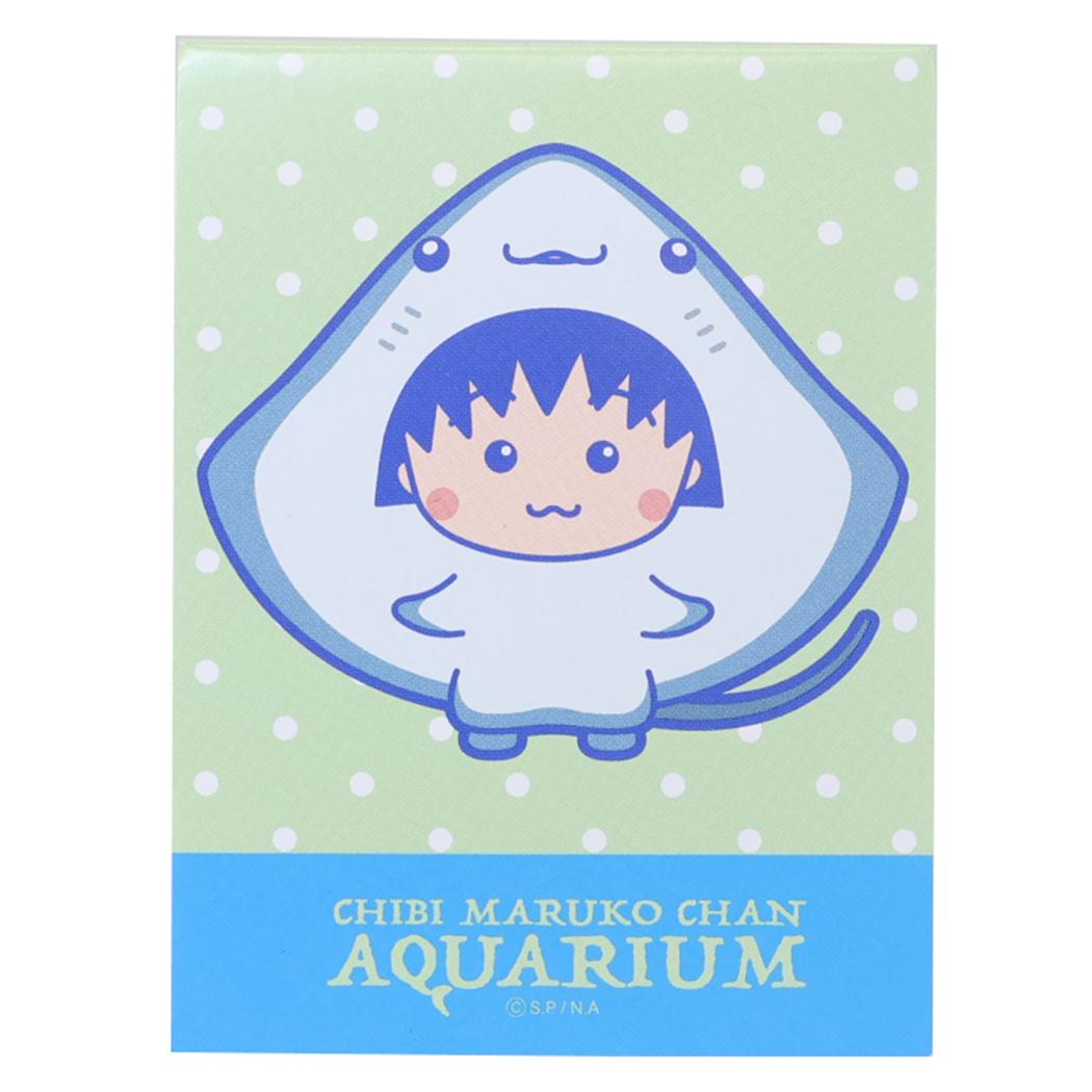 ちびまる子ちゃん メモ帳 メモパッド アクアリウム エイ 内藤デザイン 新学期準備文具 アニメキャラクター グッズ メール便可 シネマコレクション
