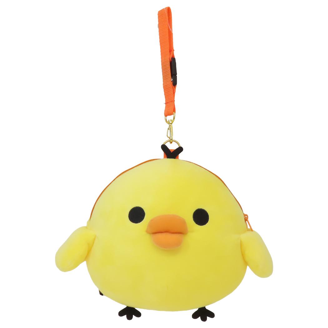 リラックマ マスコットポーチ ぬいぐるみポーチ キイロイトリ サンエックス 内藤デザイン 小物入れ キャラクター グッズ シネマコレクション