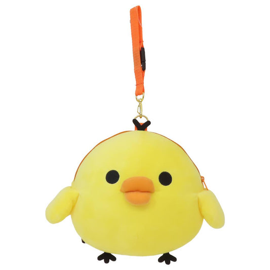 リラックマ マスコットポーチ ぬいぐるみポーチ キイロイトリ サンエックス 内藤デザイン 小物入れ キャラクター グッズ シネマコレクション