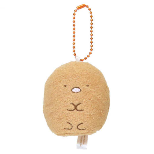 すみっコぐらし キーホルダー ふわふわ指人形マスコット とんかつ サンエックス 内藤デザイン フィンガーパペット キャラクター グッズ シネマコレクション