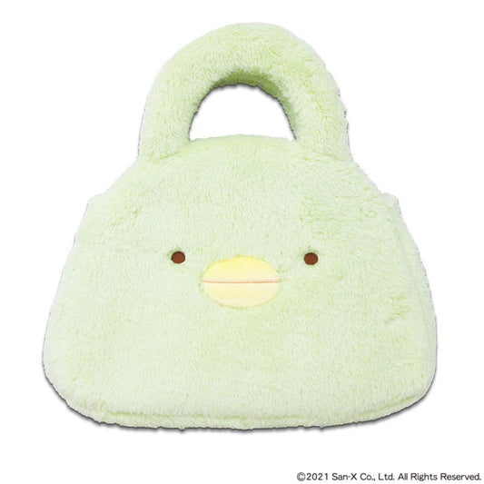 すみっコぐらし ミニバッグ モフモフトートバッグ ぺんぎん？ サンエックス 内藤デザイン 手提げかばん キャラクター グッズ シネマコレクション