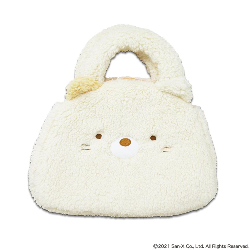 すみっコぐらし ミニバッグ モフモフトートバッグ ねこ サンエックス 内藤デザイン 手提げかばん キャラクター グッズ シネマコレクション