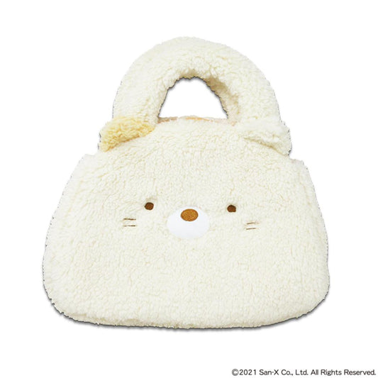 すみっコぐらし ミニバッグ モフモフトートバッグ ねこ サンエックス 内藤デザイン 手提げかばん キャラクター グッズ シネマコレクション
