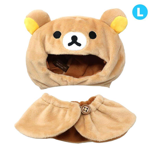 リラックマ 推し活アイテム プラッシュコスチューマー L サンエックス 内藤デザイン ぬいぐるみ用 ぬい活 キャラクター グッズ メール便可 シネマコレクション