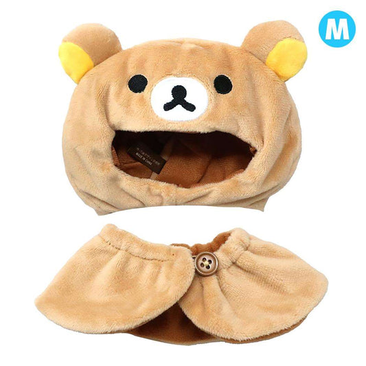 リラックマ 推し活アイテム プラッシュコスチューマー M サンエックス 内藤デザイン ぬいぐるみ用 ぬい活 キャラクター グッズ メール便可 シネマコレクション