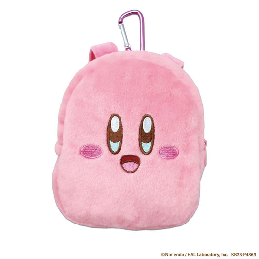 星のカービィ マルチミニポーチ リュック型スマホポーチ カラビナ付き えがお 内藤デザイン 小物入れ キャラクター グッズ シネマコレクション