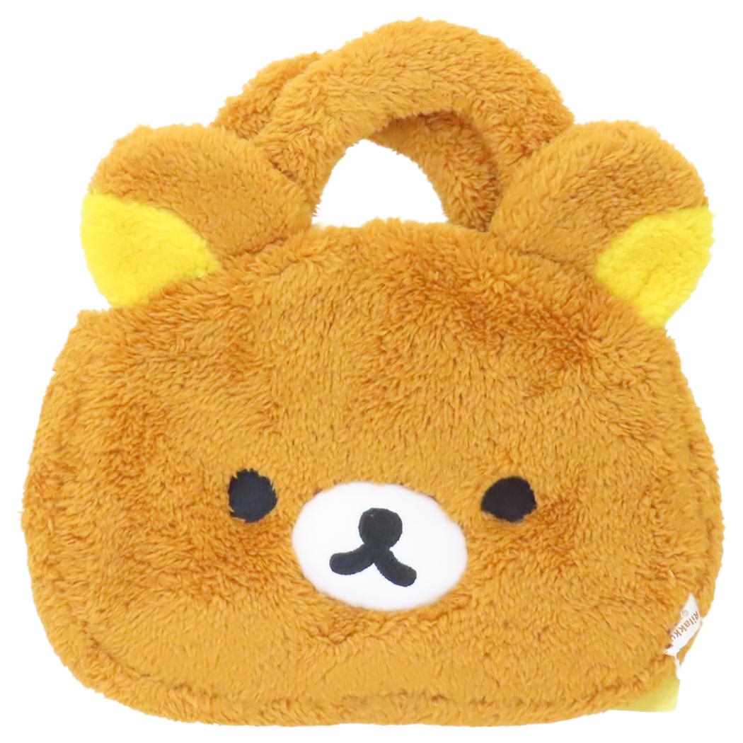 リラックマ ミニバッグ モフモフトートバッグ サンエックス 内藤デザイン 手提げかばん キャラクター グッズ シネマコレクション