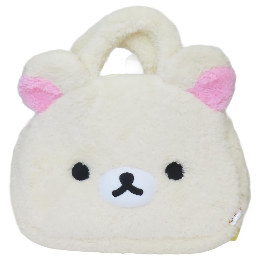 リラックマ ミニバッグ モフモフトートバッグ コリラックマ サンエックス 内藤デザイン 手提げかばん キャラクター グッズ シネマコレクション