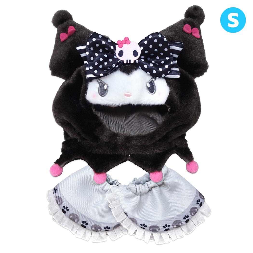 クロミ 推し活アイテム プラッシュコスチューマー S My Melody ＆ Kuromi 50th ＆ 20th Anniversary サンリオ 内藤デザイン ぬいぐるみ用 ぬい活 キャラクター グッズ メール便可 シネマコレクション