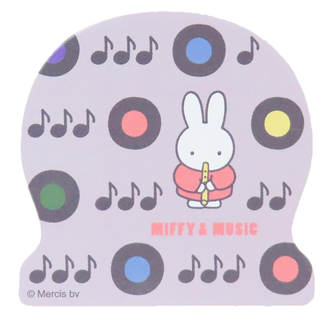 ミッフィー クリップ ビッグウッドクリップ MIFFY＆MUSIC グレー ディックブルーナ ナガノファクトリー 事務用品 絵本キャラクター グッズ メール便可 シネマコレクション