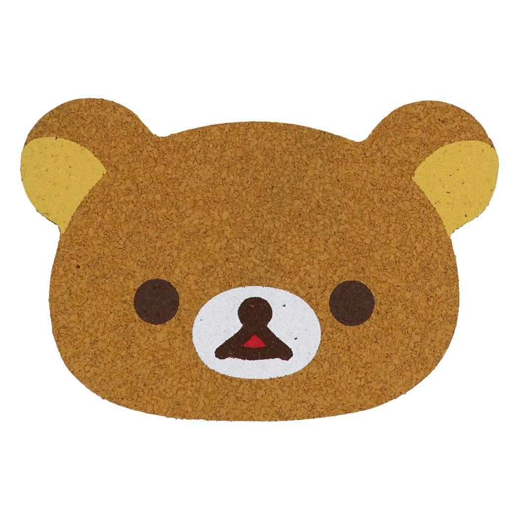 リラックマ テーブルウェア ダイカットコースターP2 フェイスC サンエックス ナガノファクトリー コップ敷き コップ置き キャラクター グッズ メール便可 シネマコレクション