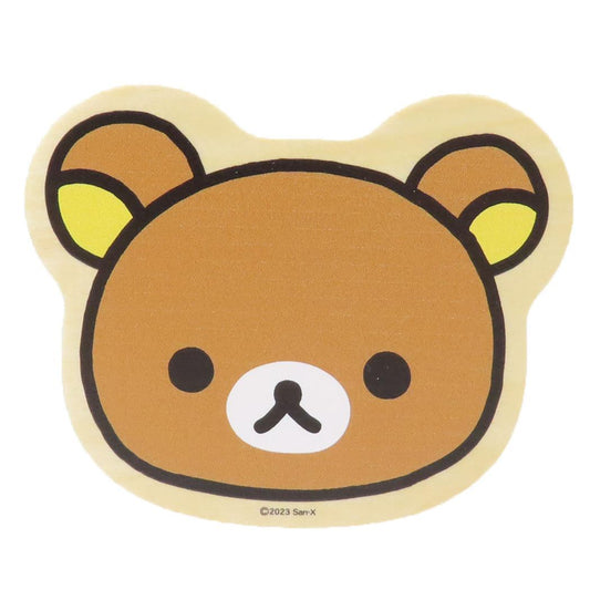 リラックマ クリップ ビッグウッドクリップ リラックマフェイス サンエックス ナガノファクトリー 事務用品 キャラクター グッズ メール便可 シネマコレクション