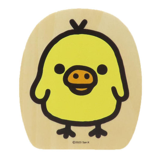 リラックマ クリップ ビッグウッドクリップ キイロイトリフェイス サンエックス ナガノファクトリー 事務用品 キャラクター グッズ メール便可 シネマコレクション