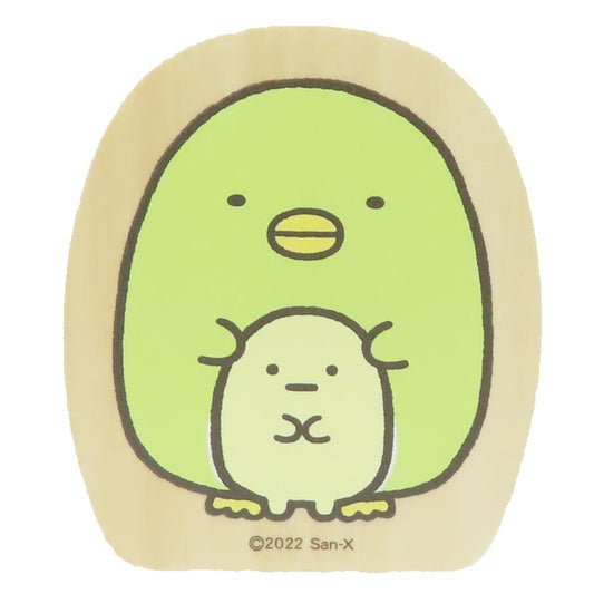 すみっコぐらし クリップ ビッグウッドクリップ ぺんぎん？ サンエックス ナガノファクトリー 事務用品 キャラクター グッズ メール便可 シネマコレクション
