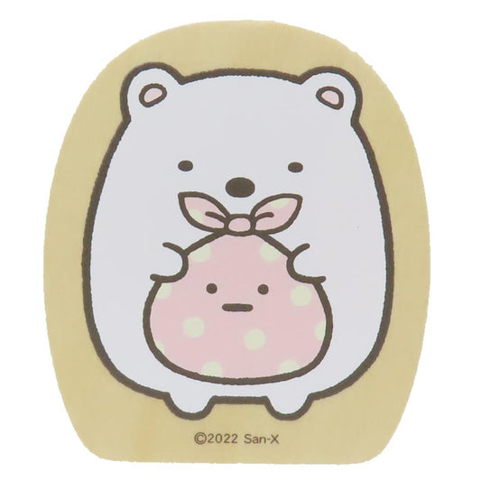 すみっコぐらし クリップ ビッグウッドクリップ しろくま サンエックス ナガノファクトリー 事務用品 キャラクター グッズ メール便可 シネマコレクション