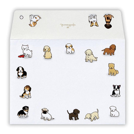 封筒 ひとことふたこと封筒 ちび犬4 日本ホールマーク ミニ封筒 ポチ袋 グッズ メール便可 シネマコレクション