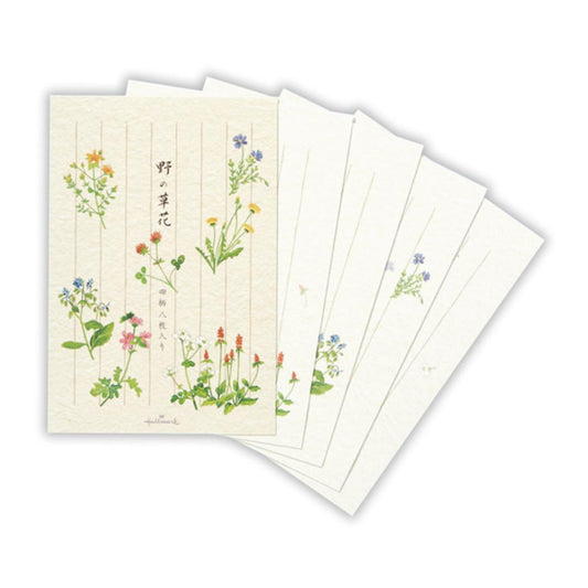ポストカード ハガキ箋 野の草花2 日本ホールマーク はがき 葉書 メッセージカード グッズ メール便可 シネマコレクション