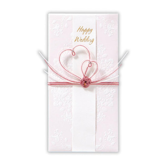 祝儀袋 御結婚御祝 たとう 寿スリムハートピンク3 日本ホールマーク 結婚祝い 結婚お祝い ご祝儀袋 短冊付き グッズ メール便可 シネマコレクション