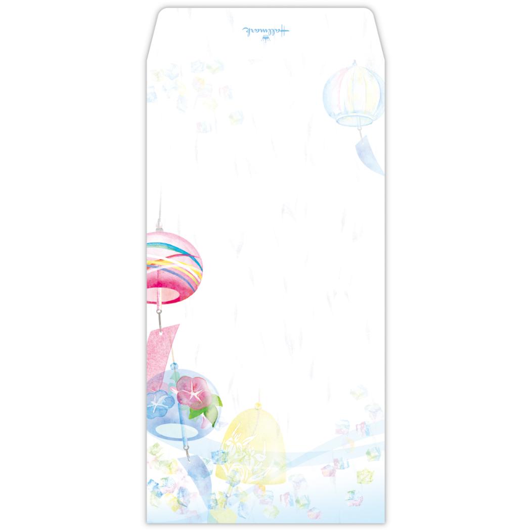 封筒 レターパッド用封筒 全般柄 夏色涼み 風鈴 日本ホールマーク 手紙 おしゃれ かわいい 夏 グッズ メール便可 シネマコレクション