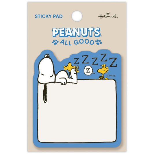 スヌーピー 付せん 付箋 Peanuts All Good SNAG REST ピーナッツ 日本ホールマーク ダイカット付箋 伝言メモ キャラクター グッズ メール便可 シネマコレクション