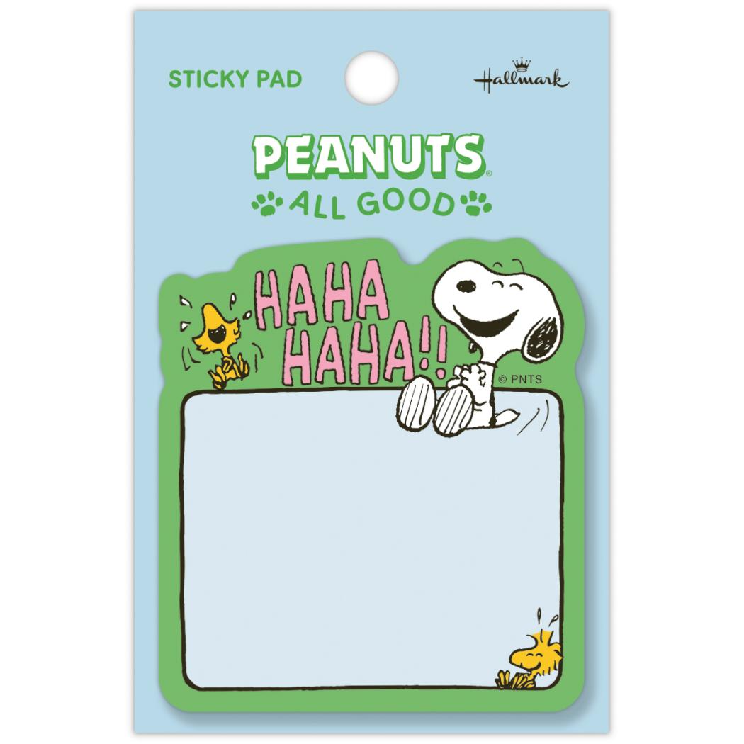 スヌーピー 付せん 付箋 Peanuts All Good SNAG ENJOY ピーナッツ 日本ホールマーク ダイカット付箋 伝言メモ キャラクター グッズ メール便可 シネマコレクション