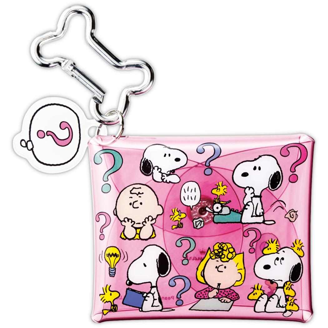 スヌーピー ミニポーチ マルチケース Peanuts All Good SNAG THINK ピーナッツ 日本ホールマーク クリアポーチ 小物入れ キャラクター グッズ メール便可 シネマコレクション