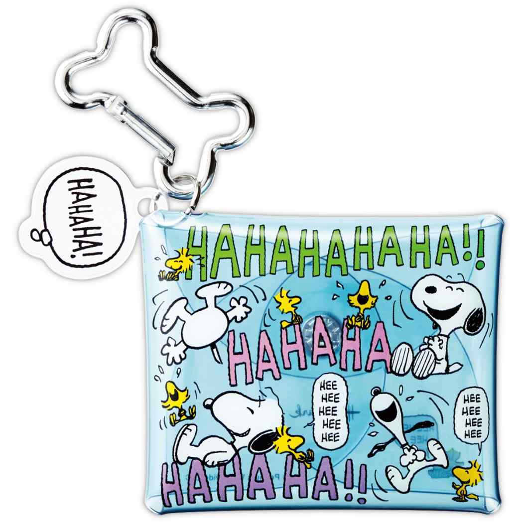 スヌーピー ミニポーチ マルチケース Peanuts All Good SNAG ENJOY ピーナッツ 日本ホールマーク クリアポーチ 小物入れ キャラクター グッズ メール便可 シネマコレクション