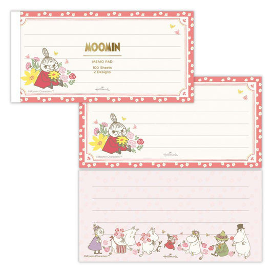 ムーミン メモ帳 メモパッド MOMLSレッド My little something 北欧 日本ホールマーク 事務用品 伝言 キャラクター グッズ メール便可 シネマコレクション