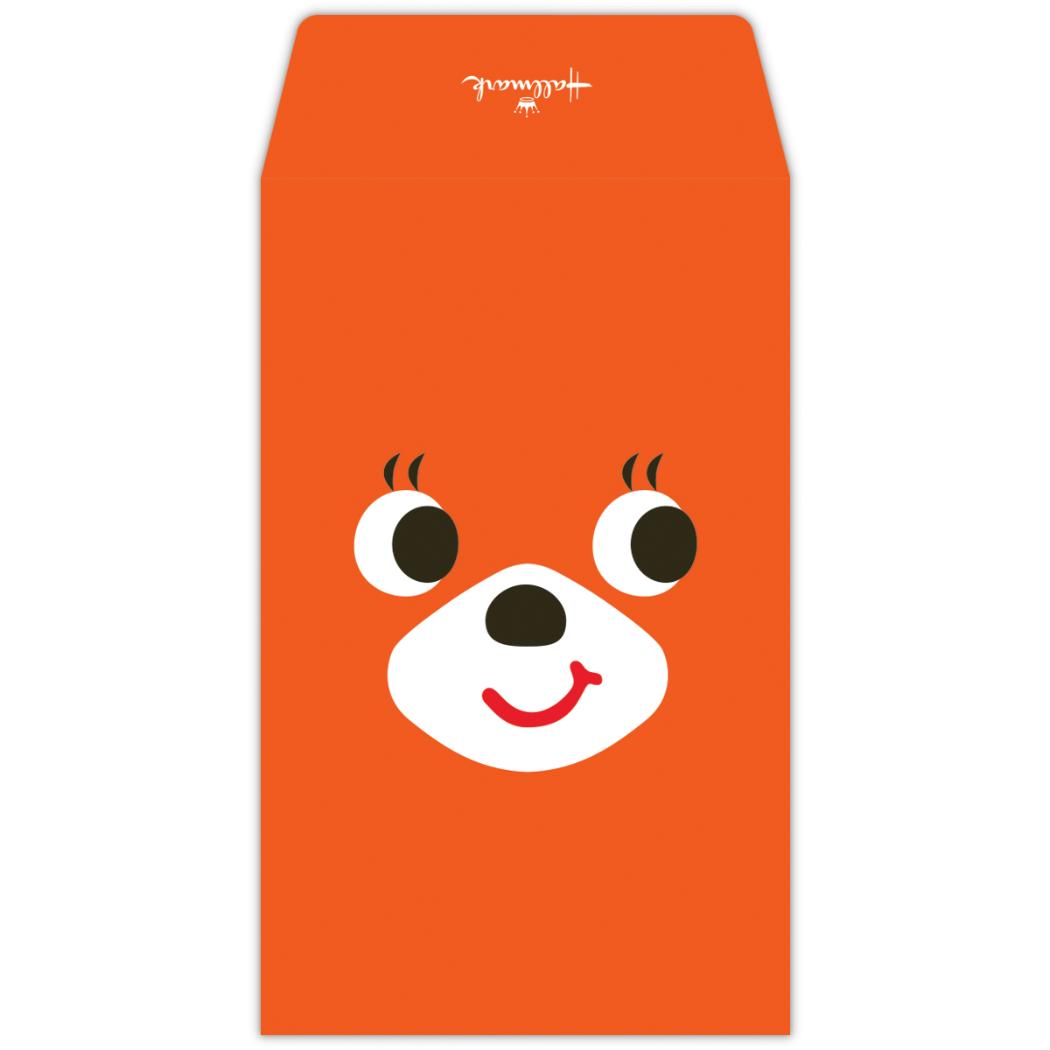 ぽち袋 ポチ袋 3枚入り 夏タイガー氷削り器フェイス 日本ホールマーク 金封 お年玉袋 かわいい グッズ メール便可 シネマコレクション